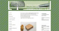 Desktop Screenshot of larbreblanc.eu